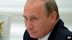 Russian President Vladimir Putin, Sept. 17, 2014. 