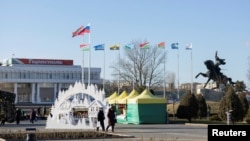 Pemandangan Kota Tiraspol di wilayah Transnistria yang memisahkan diri dari Moldova, 4 Januari 2025. (Foto: Vladislav Bachev/Reuters)