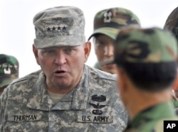 제임스 서먼 전 주한미군사령관.