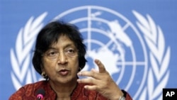 U.N. High Commissioner for Human Rights South African Navanethem Pillay