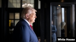 رئیس جمهور ترمپ. 