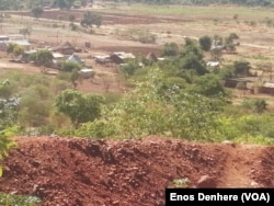 The east side of mountain, now the site of Sino Africa's mining activities, is surrounded by the homes of local villagers, in the Mutasa District of Manicaland, Zimbabwe, Dec. 11, 2024.