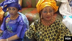 Woré Diaw, adjointe au maire de la ville de Dakar, à droite de la photographie. (DR)