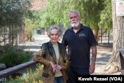 Tippi Hedren and Chris Gallucci