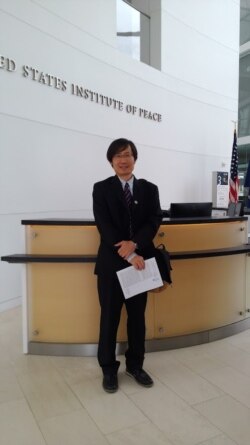 台湾成功大学政治系系主任洪敬富 （洪敬富提供）