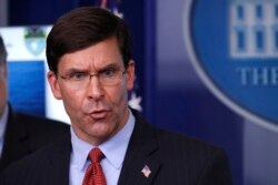 FILE - Defense Secretary Mark Esper.