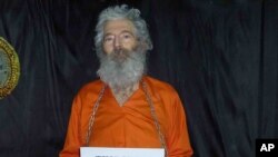 This undated handout photo provided by the family of Robert Levinson, shows retired FBI agent Robert Levinson who went missing on the Iranian island of Kish in March 2007. 