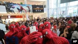 Acara promosi film Spider-Man di Korea Selatan (2/7).
