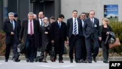 Suriya muxolifati delegatsiyasi Shveysariyada hukumat bilan muzokara qilmoqda, Jeneva, 25-yanvar, 2014-yil