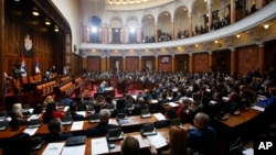 Arhiva - Sednica Skupštine Srbije u Domu Narodne skupštine.