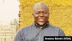 Le Pasteur Ntumi dans le Pool, Congo, 21 août 2018. (VOA/Arsène Séverin)