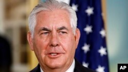 Menteri Luar Negeri AS, Rex Tillerson (foto: dok). 