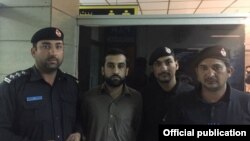 ملزم خیبر پختونخواہ پولیس کی تحویل میں