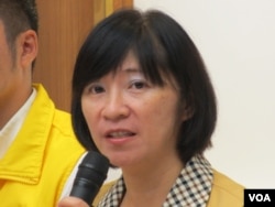 前台联党立委周倪安（美国之音张永泰拍摄）