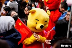 FILE PHOTO: Screening of "Winnie the Pooh" horror film cancelled in Hong Kong
