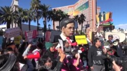 Republican Debate Site Draws Protesters, Supporters