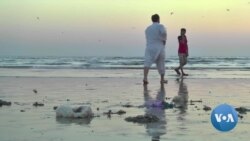 Medical Waste Washing Ashore in Pakistan