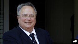 Menteri Luar Negeri Yunani, Nikos Kotzias (Foto: dok).