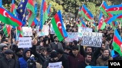 Milli Şura mitinq keçirib (Arxiv foto. 2019-cu il, Milli Şuranın mitinqi)