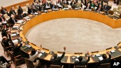 북한이 3차 핵실험을 실시한 지난해 3월 유엔 안전보장이사회에서 대북 추가 제재 결의를 채택했다. (자료사진)