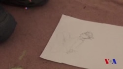 Suriyalik qochqin rassom hayoti