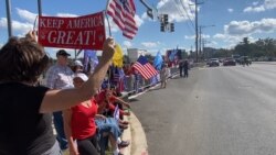 Pred bolnicom tokom predsednikovog lečenja