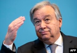 안토니오 구테흐스 유엔 사무총장.