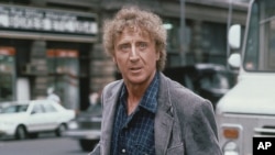 Gene Wilder is shown in character as he films "See No Evil, Hear No Evil" with Richard Pryor in 1989. (AP Photo)