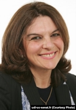 Nathalie Goulet, a member of the French Senate foreign and defense committee.
