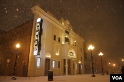 The Howard Theatre in Washington, Jan. 23, 2016. (P. Datcher/VOA)