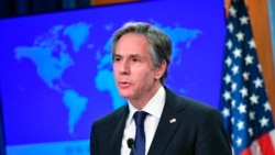 Secretary of State Antony Blinken speaks about the release of the '2020 Country Reports on Human Rights Practices,' at the State Department in Washington, Tuesday, March 30, 2021. (Mandel Ngan)