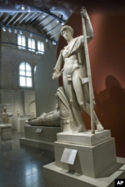 The San Antonio Museum of Art built its reputation on its outstanding collection of Greek and Roman art, including this piece, a gift of Gilbert M. Denman, Jr.