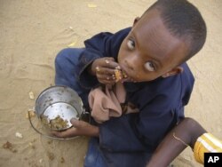 More than 800 Somali children arrive each day at overcrowded refugee camps in northeastern Kenya to escape drought and conflict.