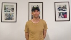 Australian filmmaker Rodd Rathjen directed "Buoyancy" to raise awareness on modern slavery on Thai fishing sector. The film was screened in Phnom Penh, Cambodia, in October 2019. (Rithy Odom/VOA Khmer)