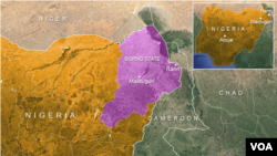 Letak wilayah Rann, Nigeria