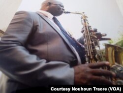 Nouhoun Traore, of the "Echo Del Africa" band.