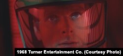 Keir Dullea as Dr. David Bowman in the Stanley Kubrick-directed sci-fi epic "2001: A Space Odyssey," (Warner Bros.)