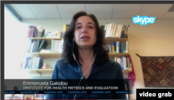 Emmanuela Gakidou (VOA/Videograb)