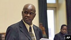 FILE - Zimbabwean Finance Minister Patrick Chinamasa.