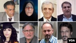 تصویر تعدادی از امضاء کنندگان نامه سرگشاده ۳۸ کنشگر سیاسی و مدنی درون ایران خطاب به پرزیدنت جو بایدن.