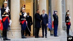 ጠቅላይ ሚኒስትር አብይ አሕመድ ከፈረንሳዩ ፕሬዚዳንት ኢማኑዌል ማክሮ ጋር በፓሪስ