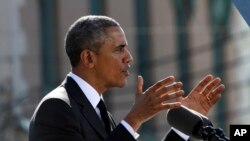 바락 오바마 대통령 (자료사진)