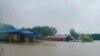 flood in lower Myanmar 