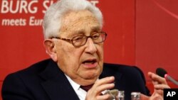 헨리 키신저 전 미 국무장관 (자료사진)