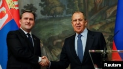 Selaković i Lavrov, arhivska fotografija