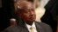 FILE- Uganda's President Yoweri Museveni, June 10, 2014. 