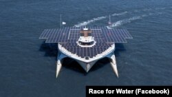 Le catamaran Race for Water.
