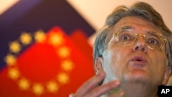 中国欧盟商会主席伍德克（Joerg Wuttke）