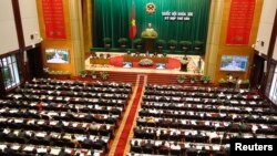 Lễ khai mạc Kỳ họp thứ 6 Quốc hội khóa 13 tại Hà Nội, ngày 21/10/2013.