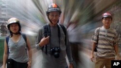 Blogger Tạ Phong Tần, Điếu Cày và Phan Thanh Hải
